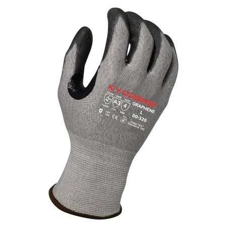 KYORENE 13g Gray Kyorene Graphene
A3 Liner with Black Polyurethane
Palm Coating (L) PK Gloves 00-320 (L)